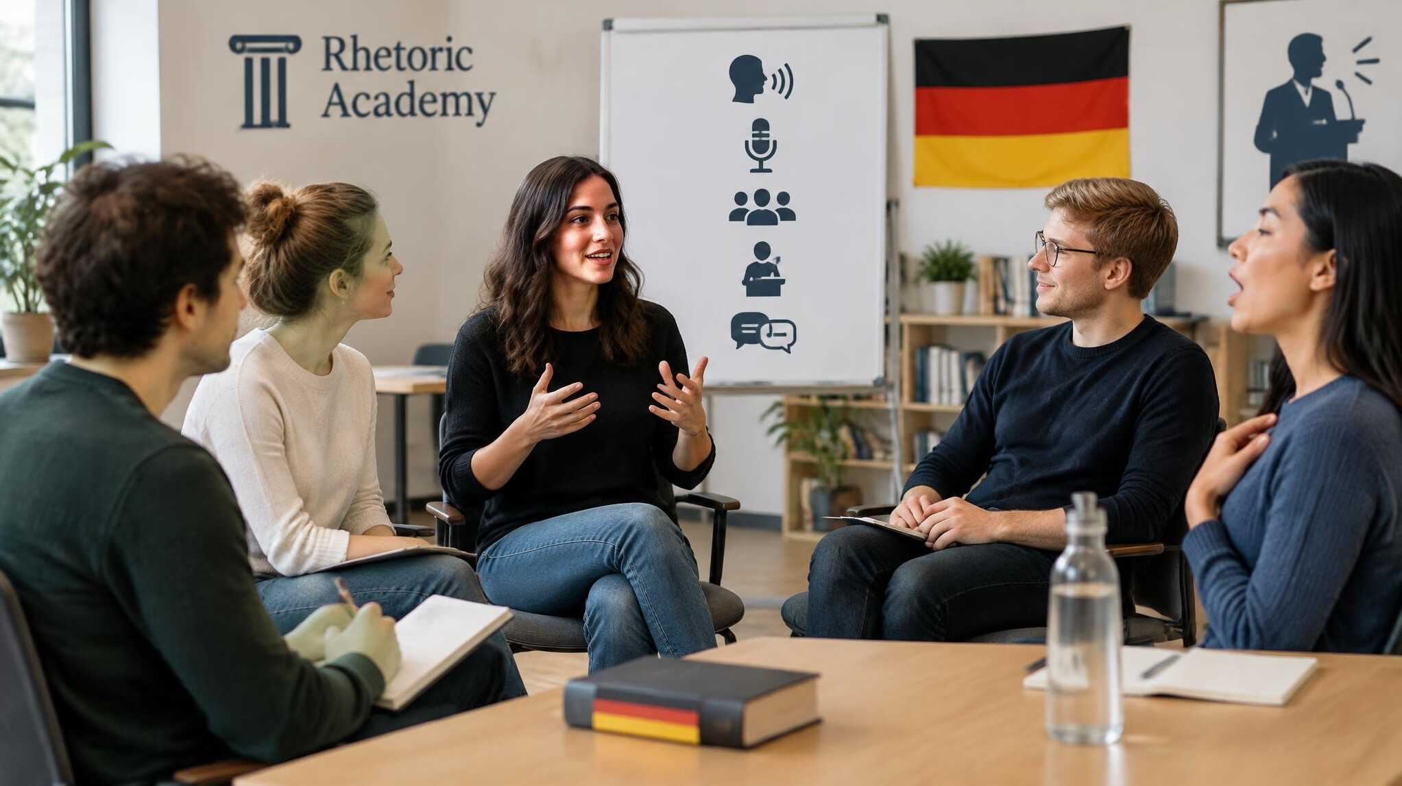 rhetoric academy classroom
